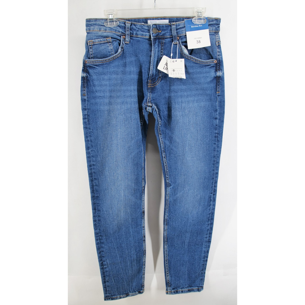 Bershka Jeans Mens 30 Skinny Denim Pants Sershka Max